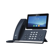 SIP-T58W - Téléphone VoIP - avec Interface Bluetooth avec ID d'appelant - 10 parties capacité d'appel - SIP, SIP v2, SRTP, RTCP-XR, VQ-RTCPXR - gris