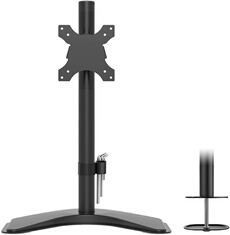 PORT Connect - Kit de montage - bras réglable - pour moniteur - plastique, aluminium, acier - Taille d'écran : jusqu'à 32 pouces - montrable sur
