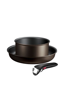 Batterie de cuisine 3 Pièces Empilables TEFAL - vue 2