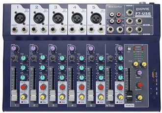Barre de son Empire Media F7-USB 7 canaux Multicolore