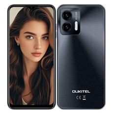 Smartphone Oukitel Smartphone C36 Bleu : 6.52", 8Go+256 Go + 1To, 5150mAh, Android 14, Dual SIM 4G,Téléphone Portable-199g