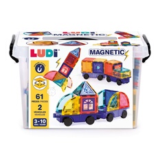 Jeu de construction magnétique Véhicules Magnétiques