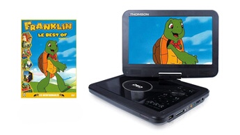 Lecteur DVD portable Thomson THP370PK - vue 2