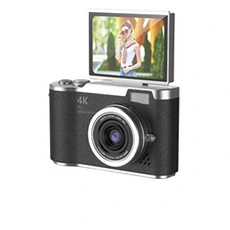 Appareil photo compact szsmart Appareils photo numériques LK-007 Appareil Photo Numérique Sans Carte SD Écran Tournant Noir Élégant