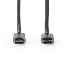 - Câble HDMI avec Ethernet - HDMI mâle pour HDMI mâle - 2 m - anthracite, bronze - support 4K