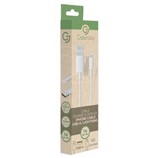 Charge et Data pour iPhone 2A 1M Blanc