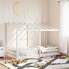 VidaXL Toit De Lit Pour Enfants 203x95,5x142 Cm Bois De Pin Massif - Baldaquin Lit Enfant