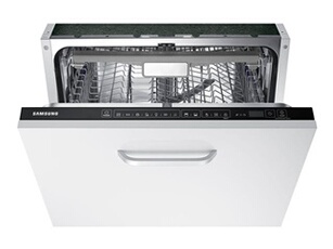 DW60M6050BB - Lave-vaisselle - encastrable - largeur : 59.8 cm - profondeur : 55 cm - hauteur : 81.5 cm
