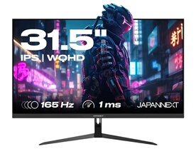 Ecran PC gaming Japannext JN IPS3150WQHDR165 31 5 165 Hz WQHD - vue 2