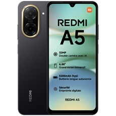 Redmi A5 3/64 Noir