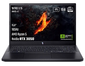 gaming Nitro V 15 ANV15-41-R30V 15,6 Full HD 165 Hz AMD Ryzen 5 16 Go RAM 512 Go SSD Nvidia GeForce RTX 3050 Noir
