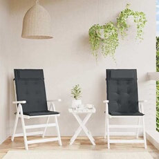 VIDAXL - Chaise de Bureau - Noir - H. 50 cm