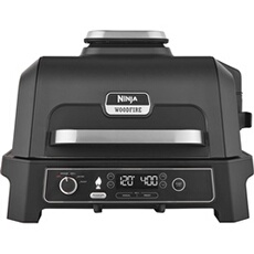 Barbecue électrique et fumoir NINJA Woodfire Pro OG850EU 4 programmes de cuisson Thermosonde intégrée - vue 2