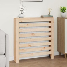 822591 Cache-radiateur 79,5x19x84 cm Bois massif de pin