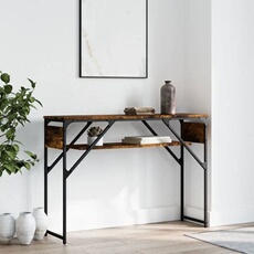 vidaXL - Table console - Chêne - 105x30x75 cm