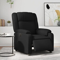 VIDAXL - Fauteuil de relaxation - Électrique - Noir