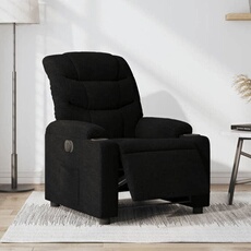 VIDAXL - Fauteuil de relaxation électrique - Inclinable - Noir