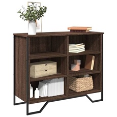 vidaXL - Buffet - Bois d'ingénierie - Marron - 91x35,5x74,5 cm