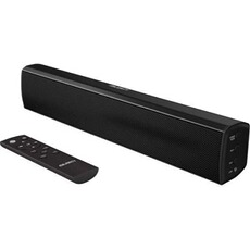 Barre de son Majority BOWFELL - Barre de son 2.1 compacte - Bluetooth, RCA, USB, Optique et Aux-in - 50W - Noir