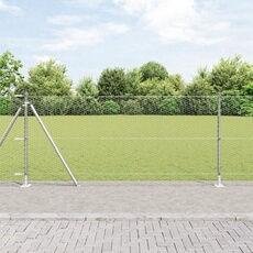 VIDAXL - Clôture Hexagonale - 0,8 x 10 m - Gris
