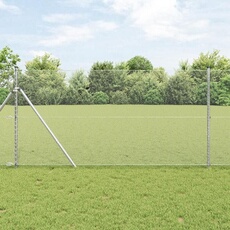 VIDAXL - Clôture hexagonale - 1.2 x 10 m - Acier galvanisé - Gris