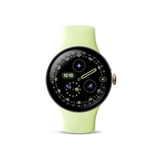 Pixel Watch 4 41 mm Bluetooth Doré avec bracelet sport fluoroélastomère Vert Citron Pixel Watch 4 41 mm Bluetooth Doré avec bracelet sport fluoroélastomère Vert Citron