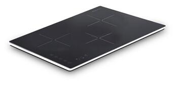 Melchioni Noir 118360035 Plaque Intégré 59 Cm Plaque Avec Zone À Induction 3 Zone(S)