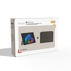 Pack Surface Pro 12 Ecran Tactile Copilot+ Qualcomm Snapdragon X Plus 16 Go RAM 256 Go SSD Platine + Clavier Surface Pro Azerty