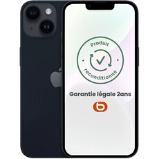 smartphone iphone 13 256go noir reconditionne
