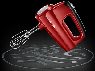 Desire 24670-56 - Batteur à main - 350 Watt - Rouge brillant