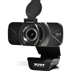 PORT Connect - Webcam - couleur (Jour et nuit) - 2 MP - 1920 x 1080 - 1080p - audio - USB - H.264, MPEG