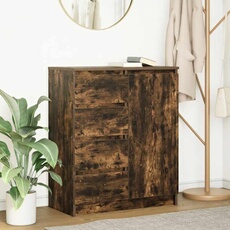 vidaXL - Buffet - Chêne Fumé - 71x35x84 cm