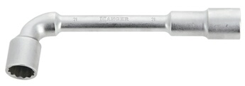 Clé à pipe débouchée 6 x 12 pans 21mm - - 213021