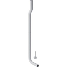 Tuyau WC pour cuvette mi hauteur réglable blanc - - 118.100.11.1