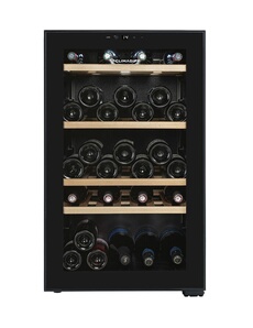 Cave a vin de mise a temperature 52 bouteilles porte vitree