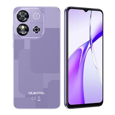 Smartphone Oukitel Smartphone C57S Violet : 6.52", 2Go+64 Go + 128Go, 4300mAh, Android 14, Dual SIM 4G,Téléphone Portable-215g