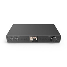Radio de table Internet, DAB+, DAB, FM Bluetooth, USB, WiFi, radio internet noir
