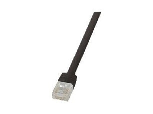 Logilink câble réseau (rj45) cat6 u utp noir 1,00m gmbh cf2033u