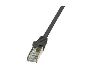 Logilink cordon de raccordement - 50 cm - noir gmbh cp1023s