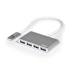 PORT Connect - Concentrateur (hub) - 4 x USB 2.0 - de bureau