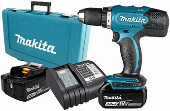 Acheter Perceuse visseuse 18V - - avec 2 batteries 18V 3.0Ah - chargeur - coffret - DDF453SFE Très bon état - 218,85 € Perceuse visseuse 18V - - avec 2 batteries 18V 3.0Ah - chargeur - coffret - DDF453SFE Très bon état - Makita reconditionné disponible sur Darty