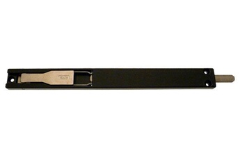 Fapim Verrou à levier Titan alu Noir L.140 x Larg.22 x ép.8 mm FAPIM pour porte lourde - 3722A