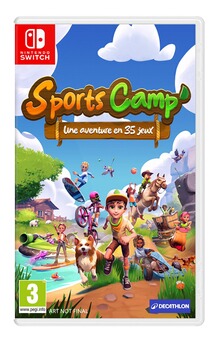 Nintendo Switch Premium Sports Camp Une Aventure en 35 Jeux Nintendo Switch