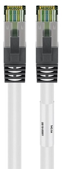 CONECTICPLUS Câble ethernet cat8 15m surblindé lsoh snagless blanc
