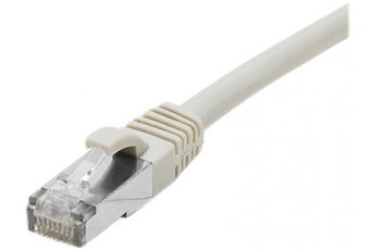 CONECTICPLUS Câble ethernet cat7 double blindage lsoh snagless gris - 7.50m