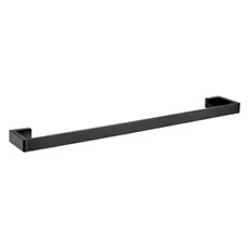 9017022 Kissy porte serviette 1 barre noir