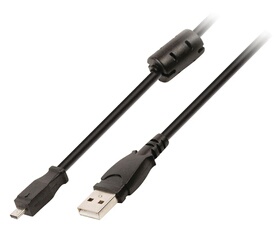 Câble usb pour appareil photo kodak 8 pins 1.80m