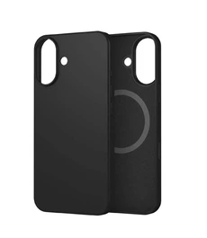 Coque et étui téléphone mobile Wefix Silicone MagSafe Noir pour iPhone 17
