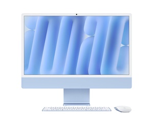 iMac 24" 2024 M4 4,4 Ghz 16 Go 256 Go SSD Bleu