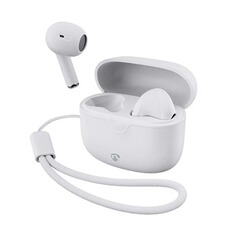 Ecouteurs Nedis Écouteurs Sans Fil Bluetooth Intra-Auriculaire avec Dragonne Modèle HPBT2400 Blanc